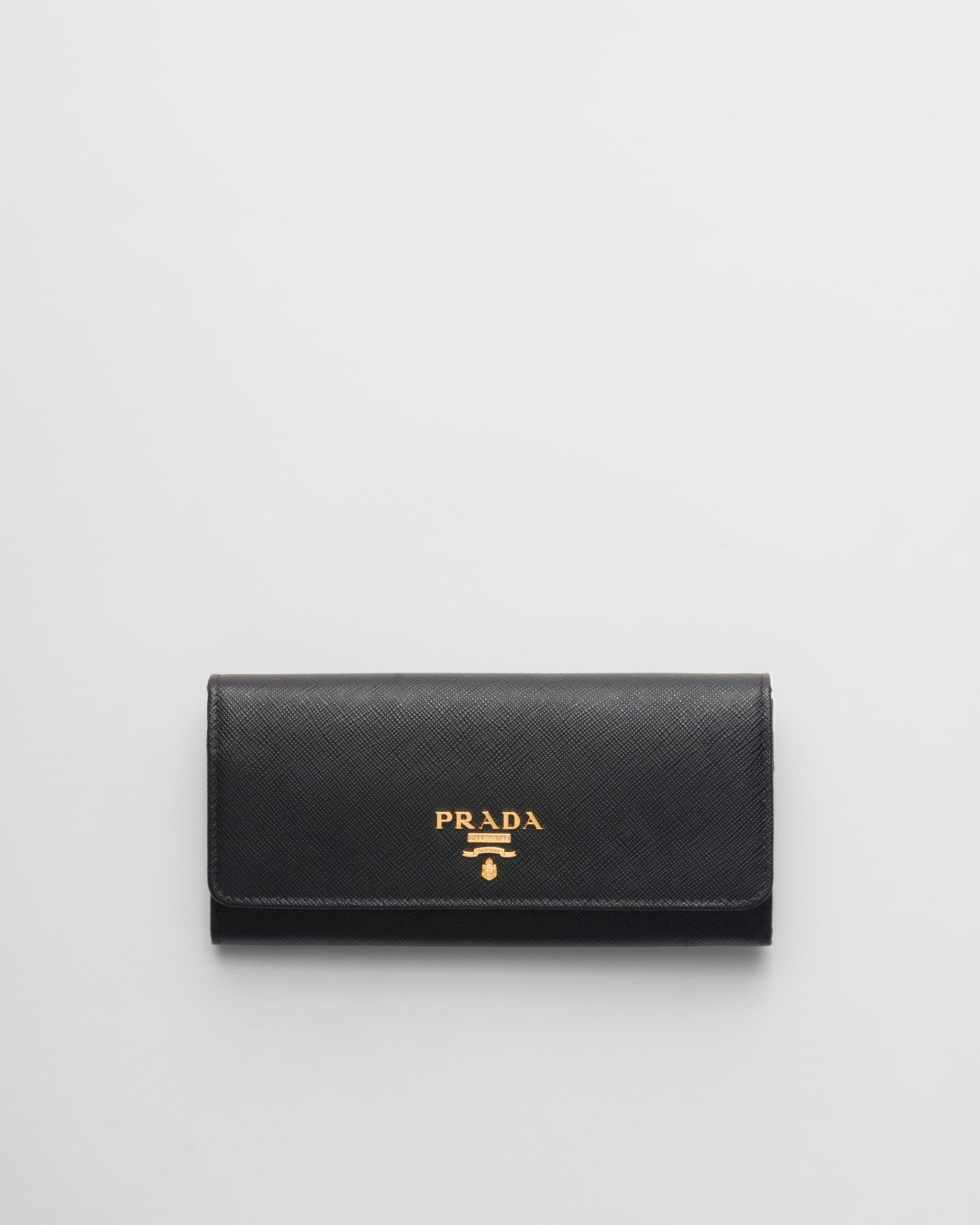 Prada Large Saffiano Leather Wallet - Image 1